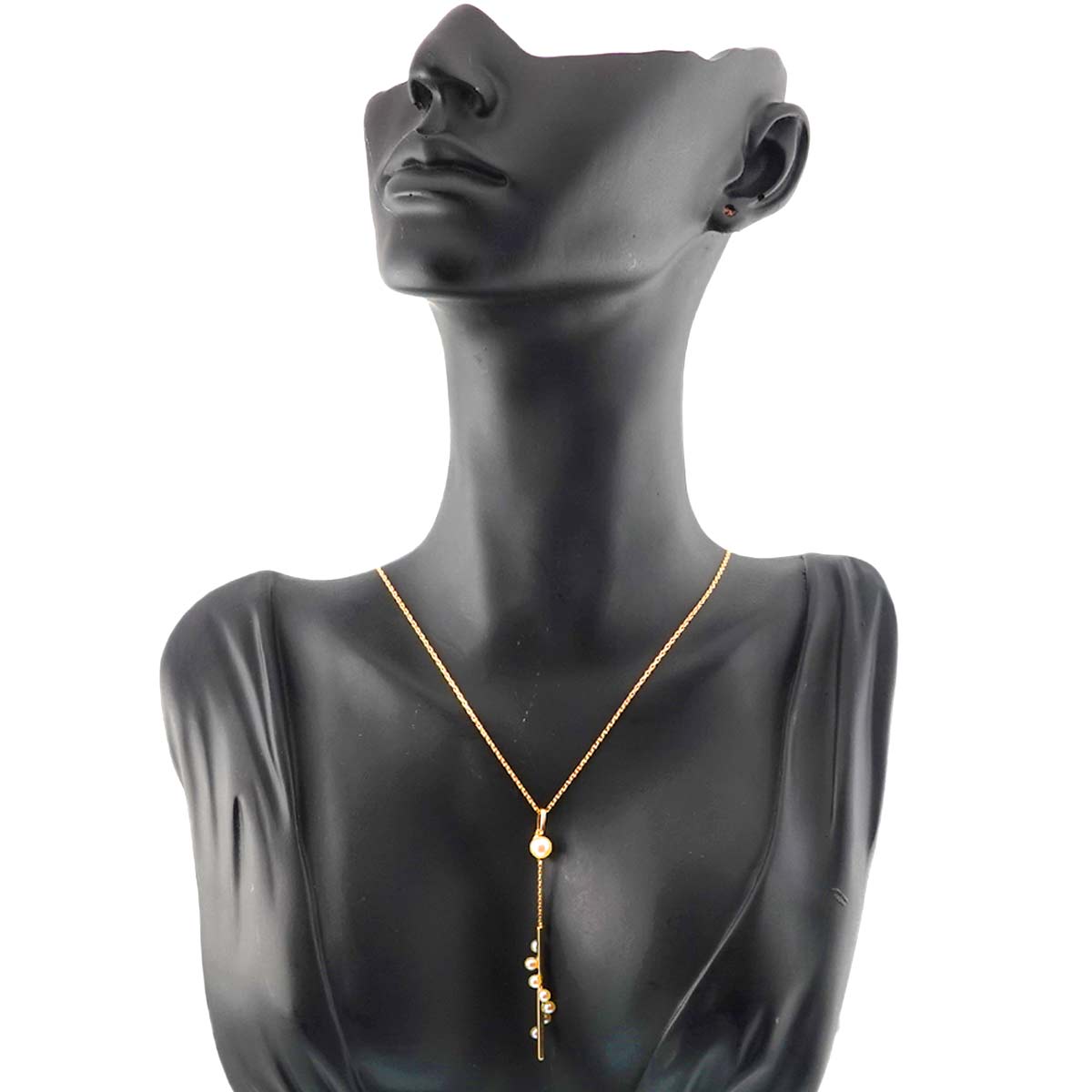 Akoya Pearl 5.2-2.9mm Necklace 18K YG 750