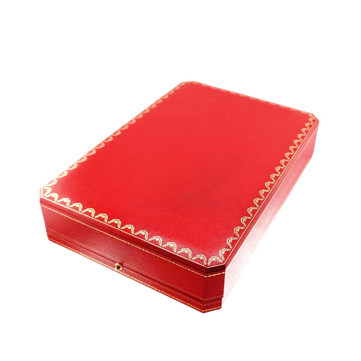 Cartier Diamond Cross Necklace 18K White Gold 750