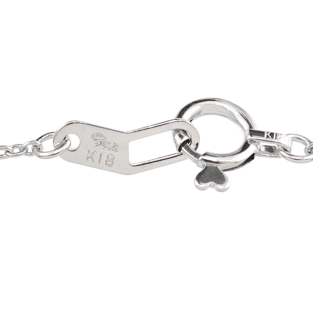 Star Diamond 0.05ct Necklace 18K WG 750