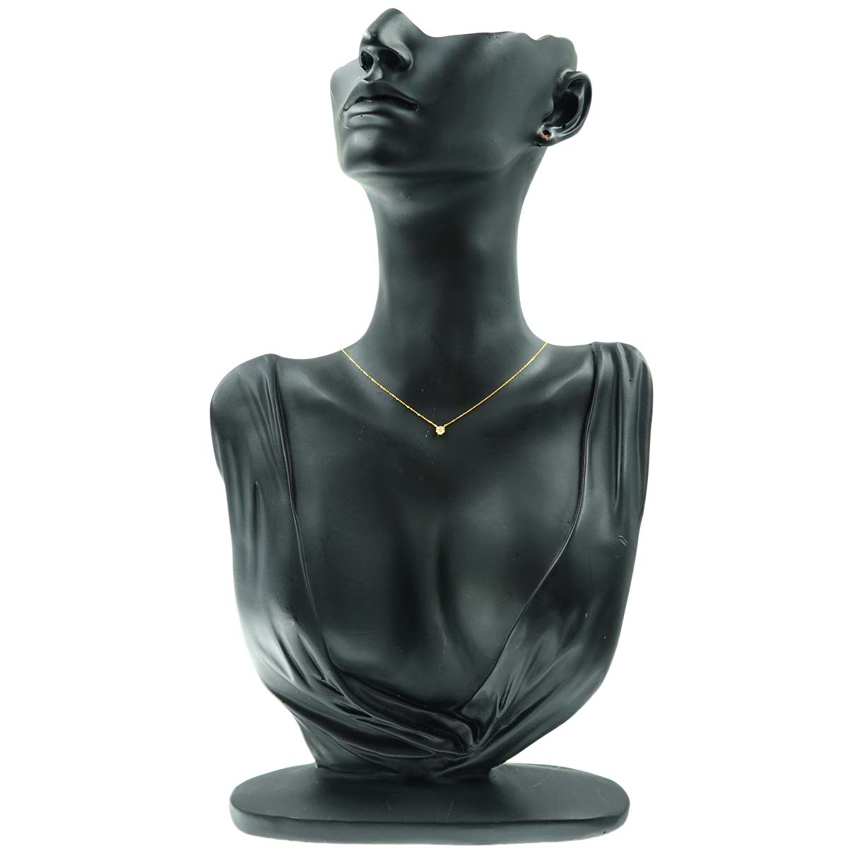 Diamond Necklace 18K Yellow Gold 750