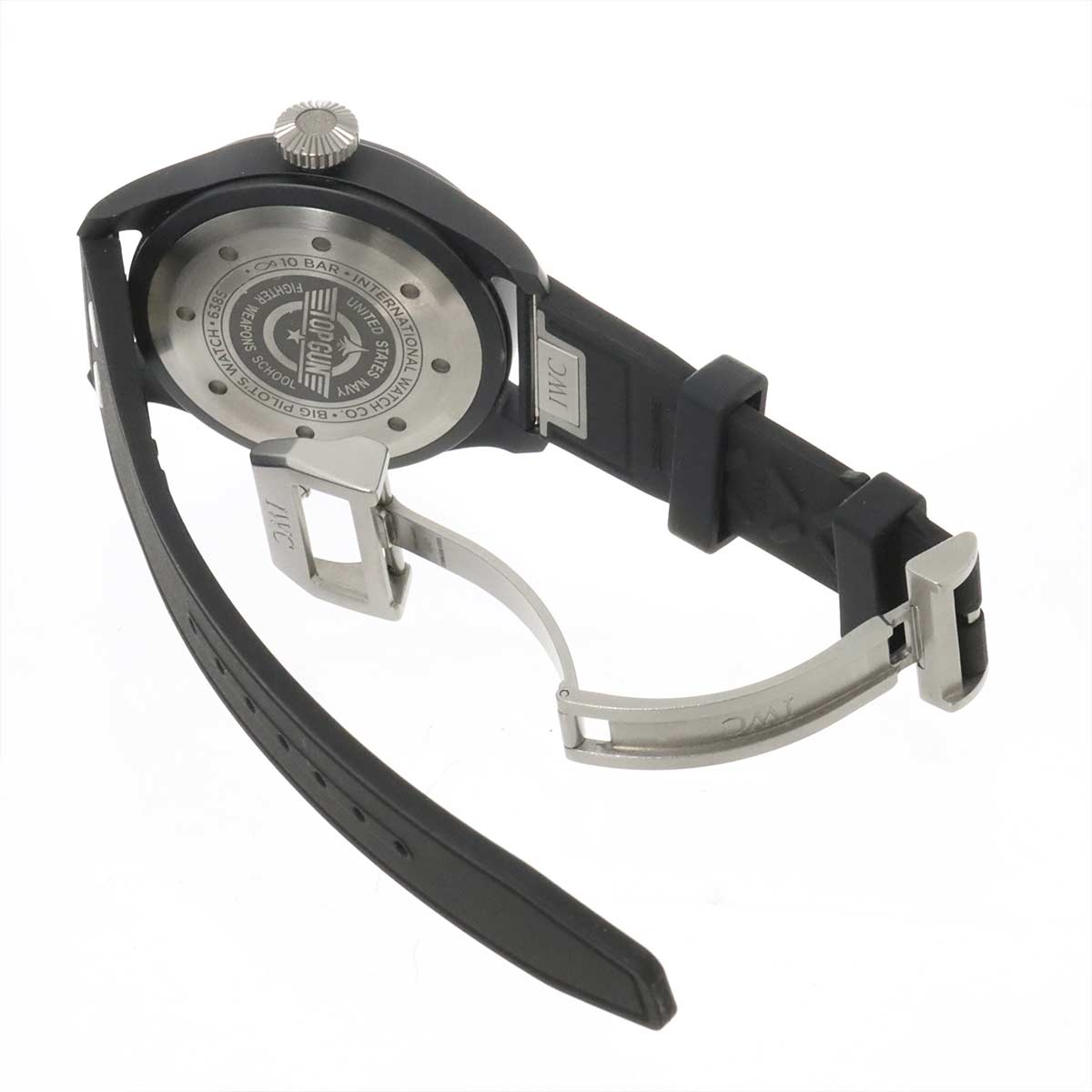 Big Pilot Watch Top Gun IW329801 Automatic Black Dial Mens Watch