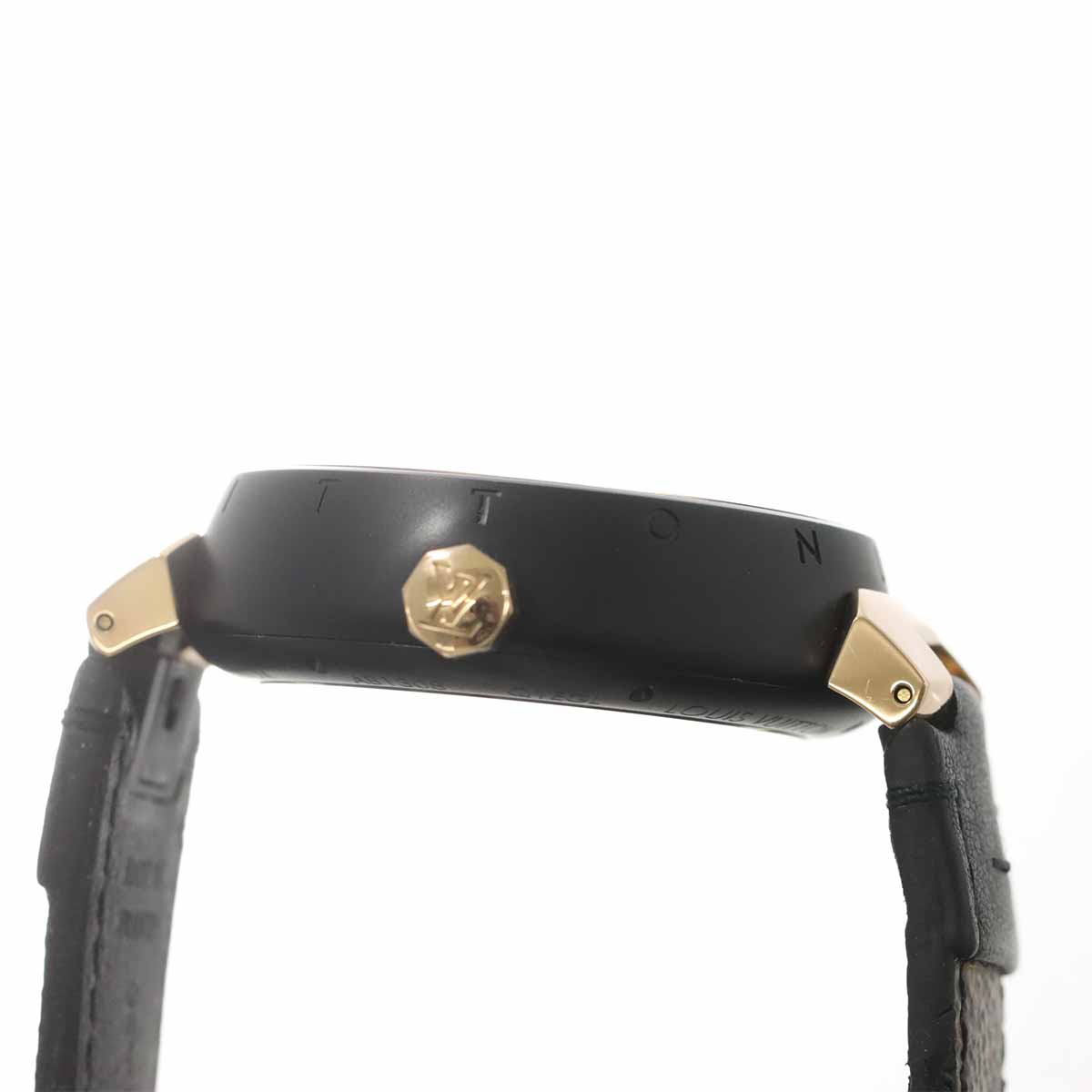 Tambour Spin Time Q1EGL K18PG Automatic Mens Watch