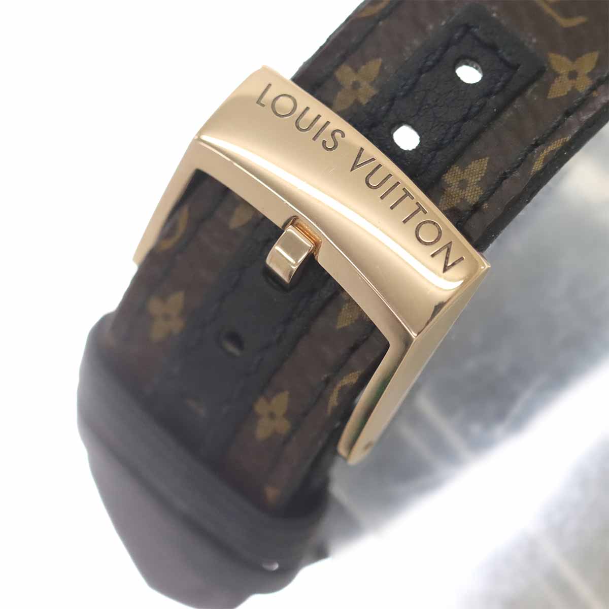 Tambour Spin Time Q1EGL K18PG Automatic Mens Watch