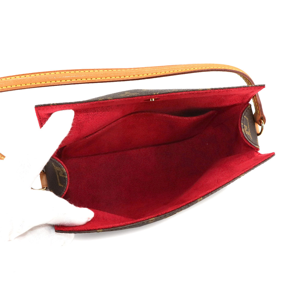 Monogram Recital One Shoulder Bag Brown M51900 Purse 90276896