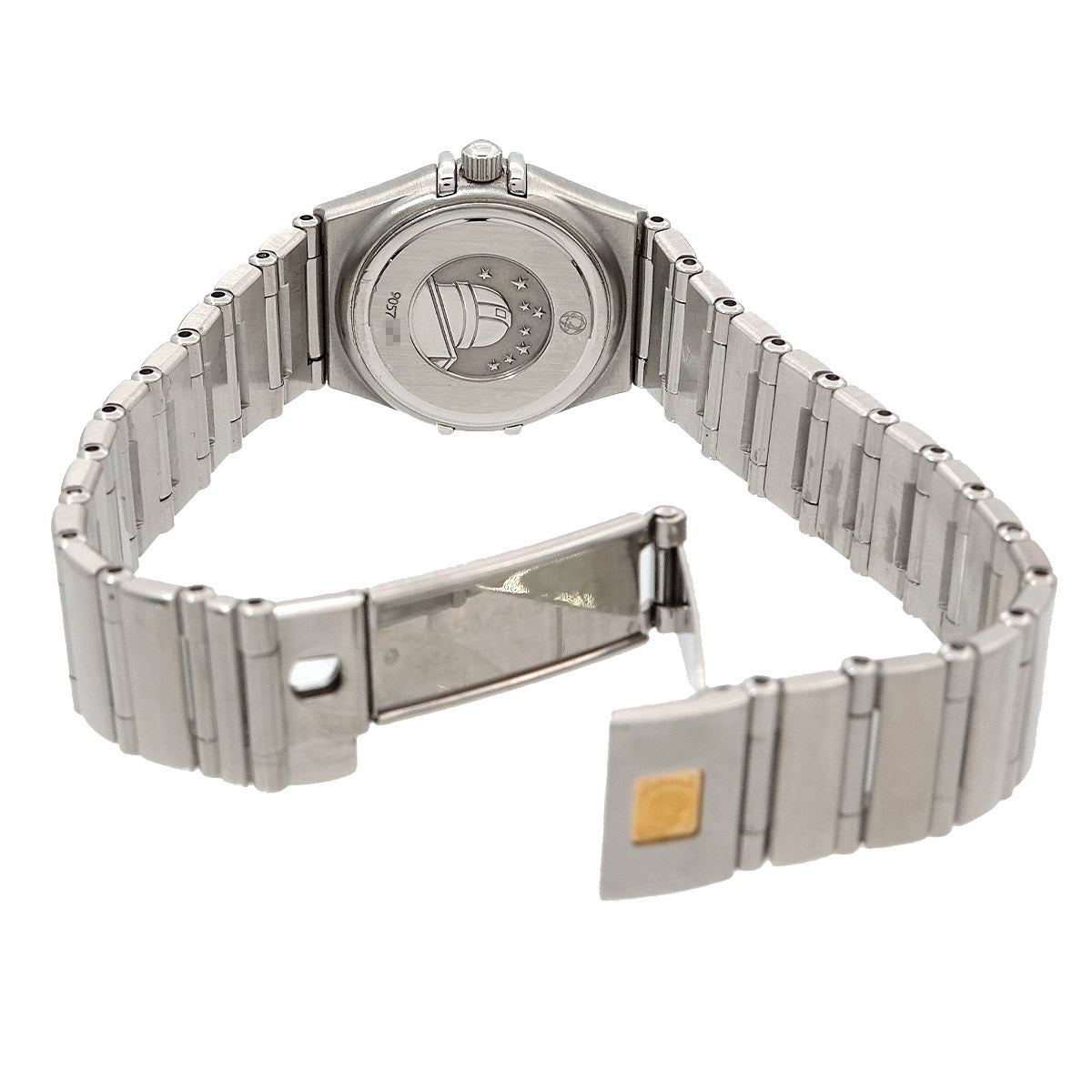 Constellation Mini 1460 75 Diamond Quartz White Shell Dial