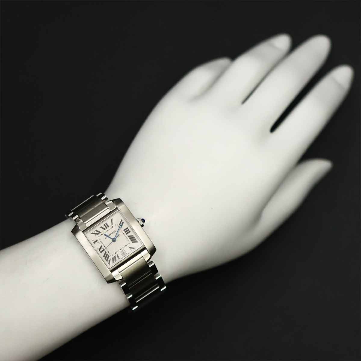 Tank Francaise LM W51002Q3 Automatic Silver Dial Mens Watch