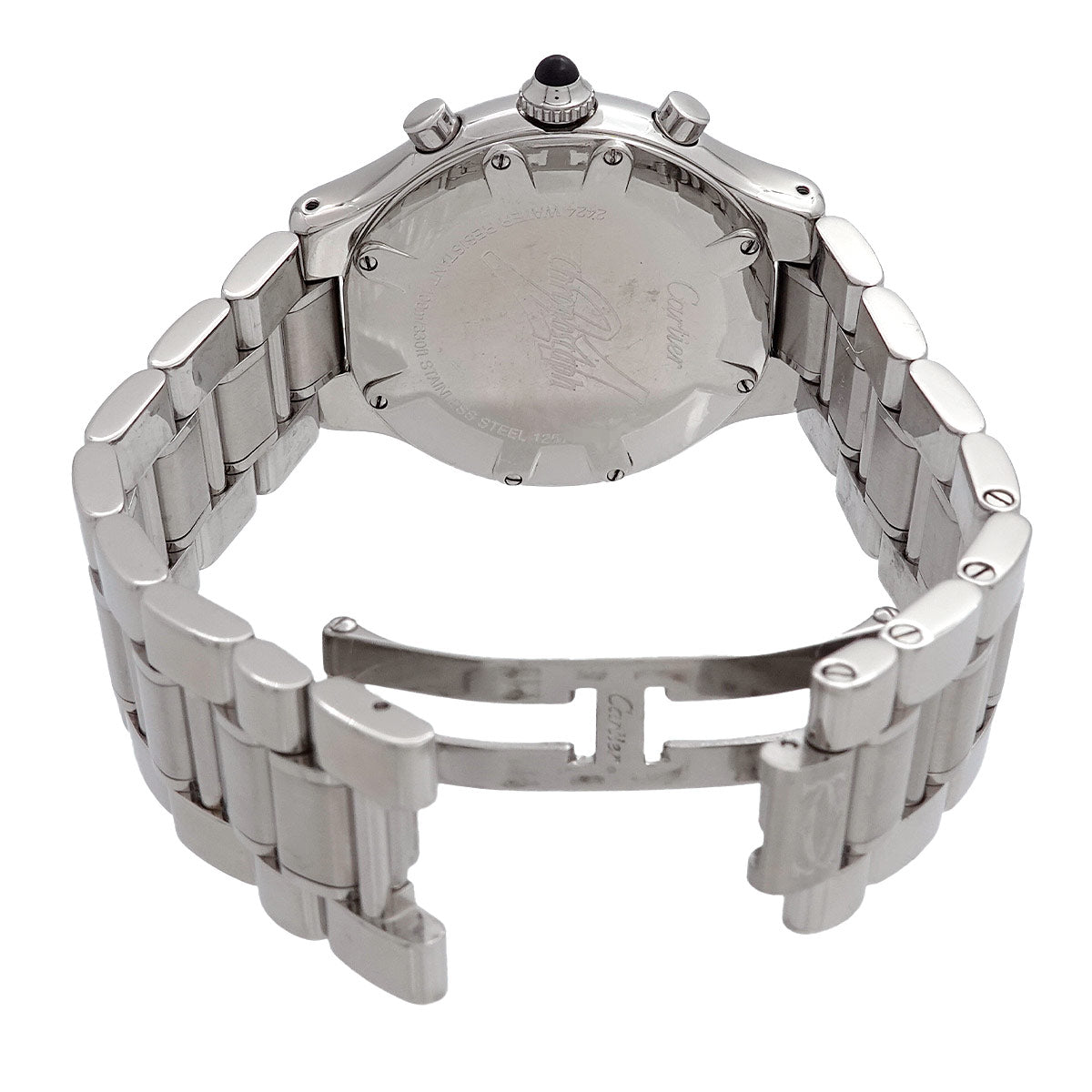 Must 21 Chronoscaph W10172T2 Chronograph Quartz Black Dial