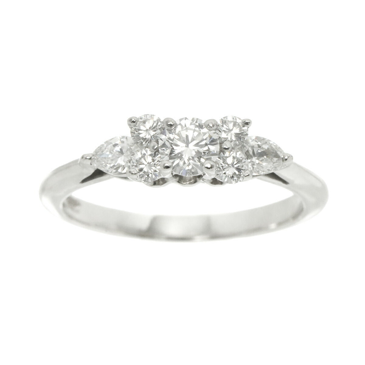 Diamond Ring Platinum size5.25-5.5(US)