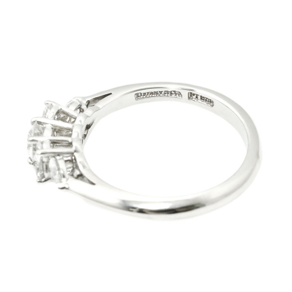 Diamond Ring Platinum size5.25-5.5(US)