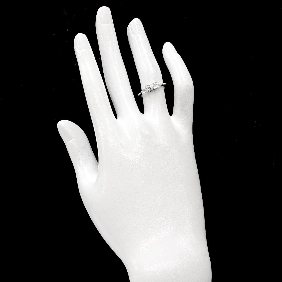 Diamond Ring Platinum size5.25-5.5(US)
