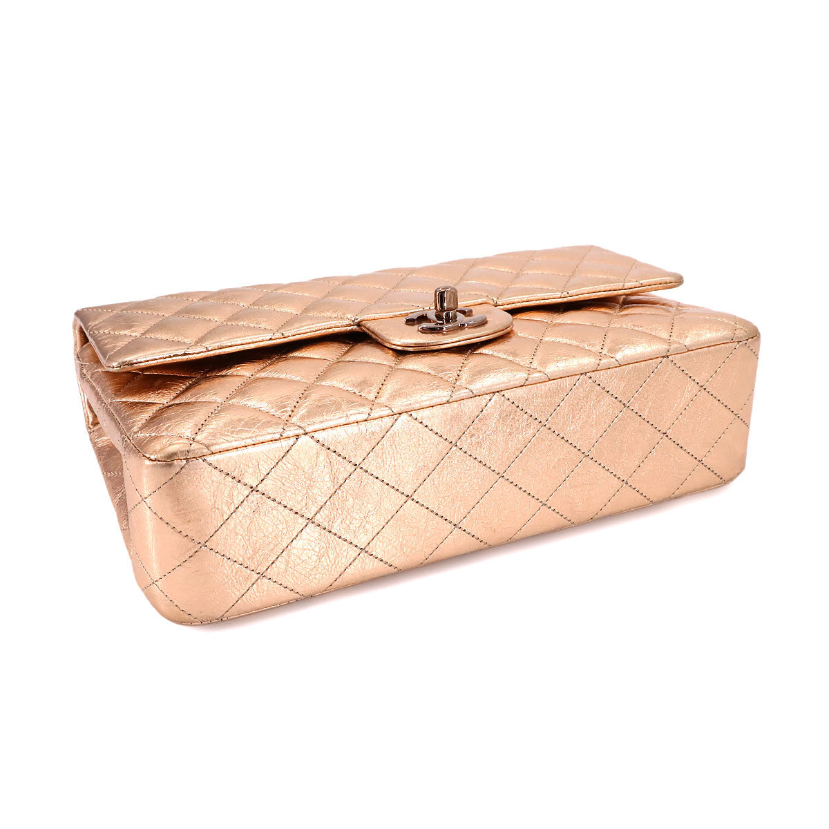 Matelasse 25 Chain Shoulder Bag Metallic Pink Limited Edition