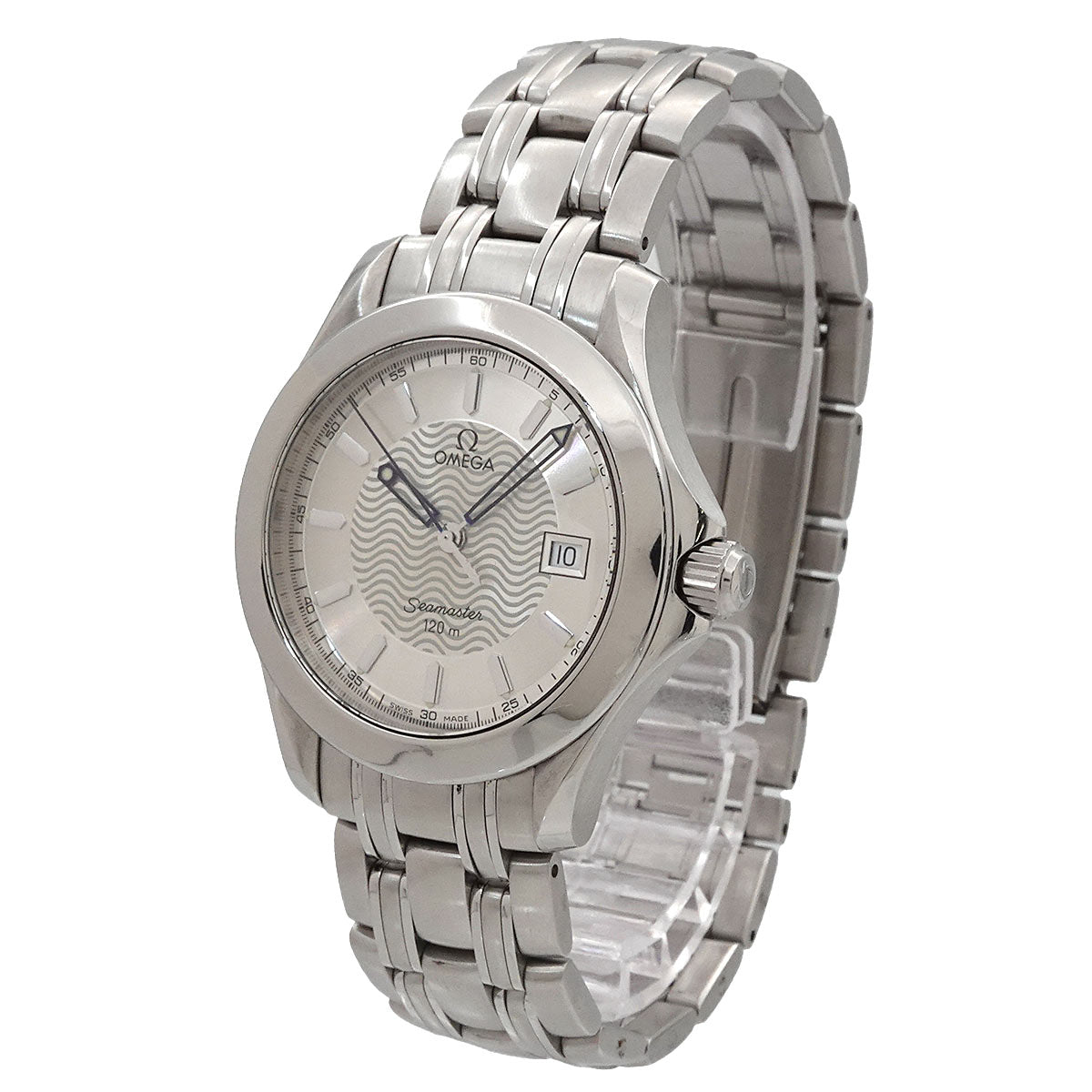Seamaster 120 2511 31 Date Quartz Silver Dial Mens Watch