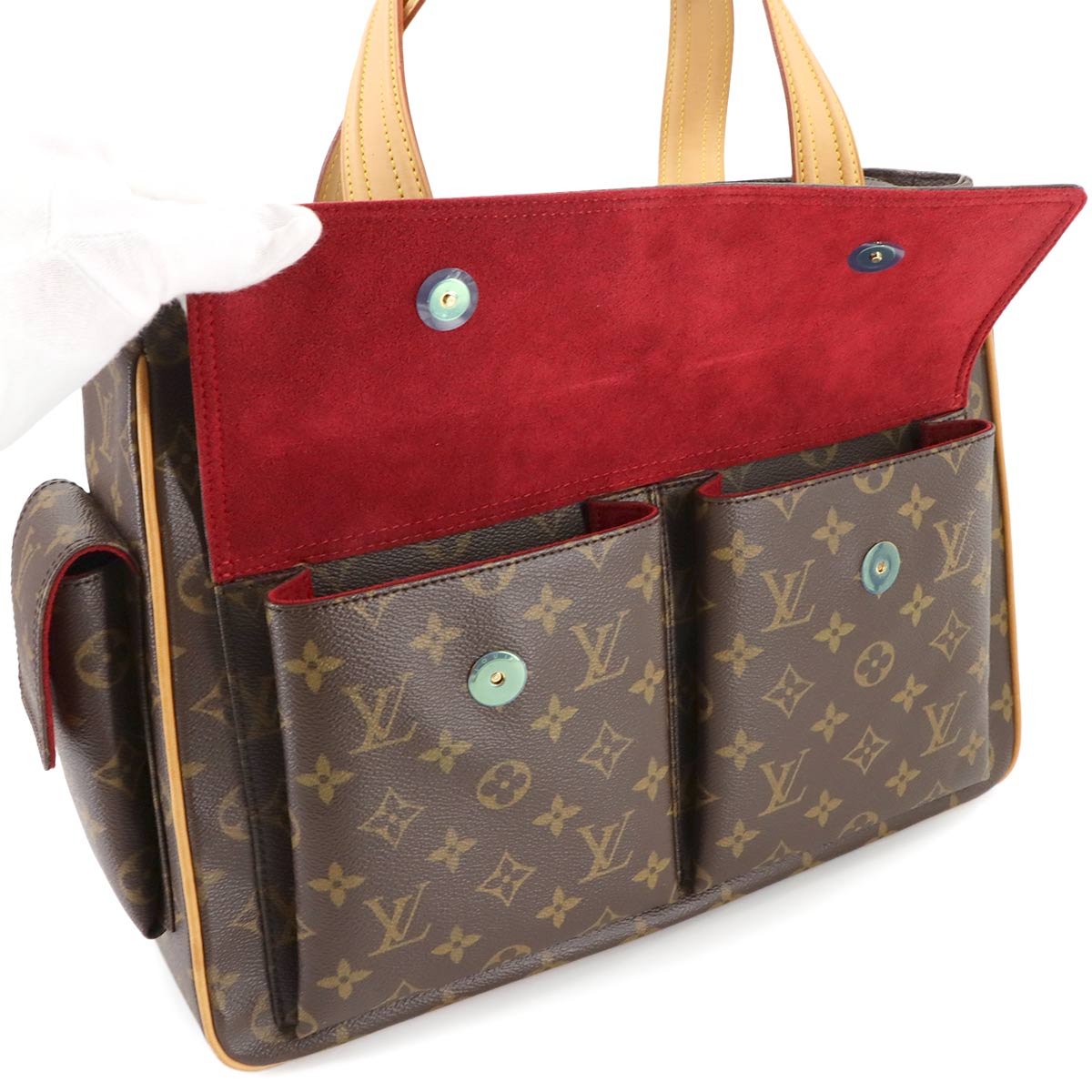 Monogram Multipli Cite Tote Bag Brown M51162 Purse 90279018