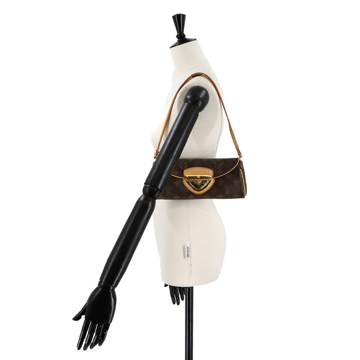 Monogram Pochette Beverly Shoulder Bag Brown M40122 Purse