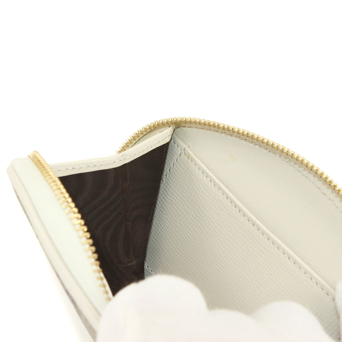 Horsebit 1955 Coin case GG Supreme Leather Beige White 622040