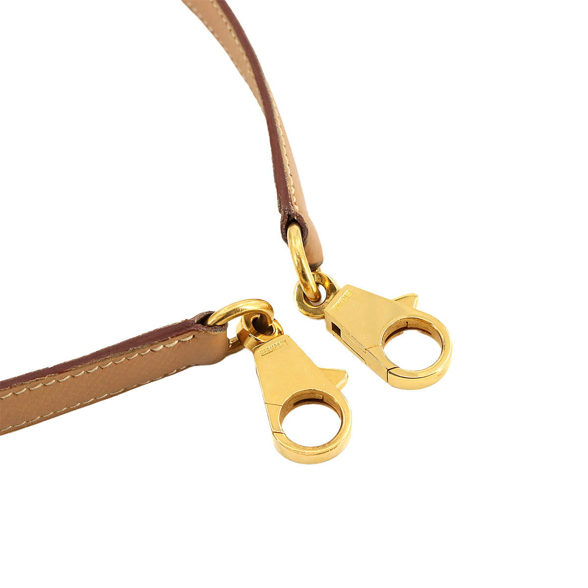 Shoulder Strap Couchevel Epsom Natural Brown Accessory