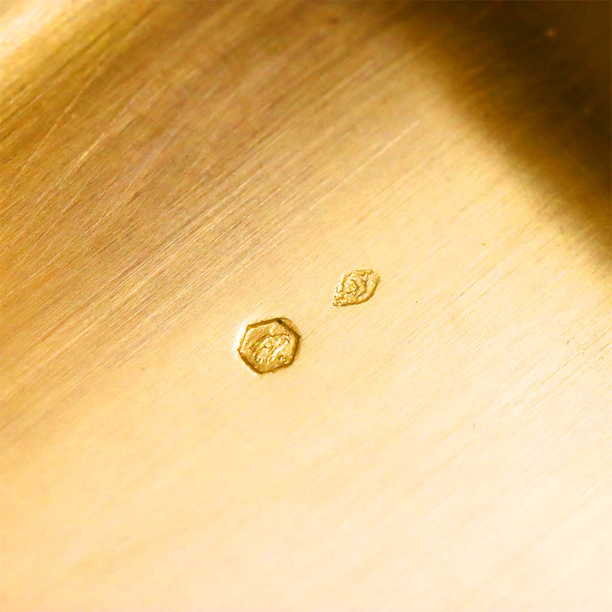 Cartier Cigarette Case Sapphire 18K YG Yellow Gold 750