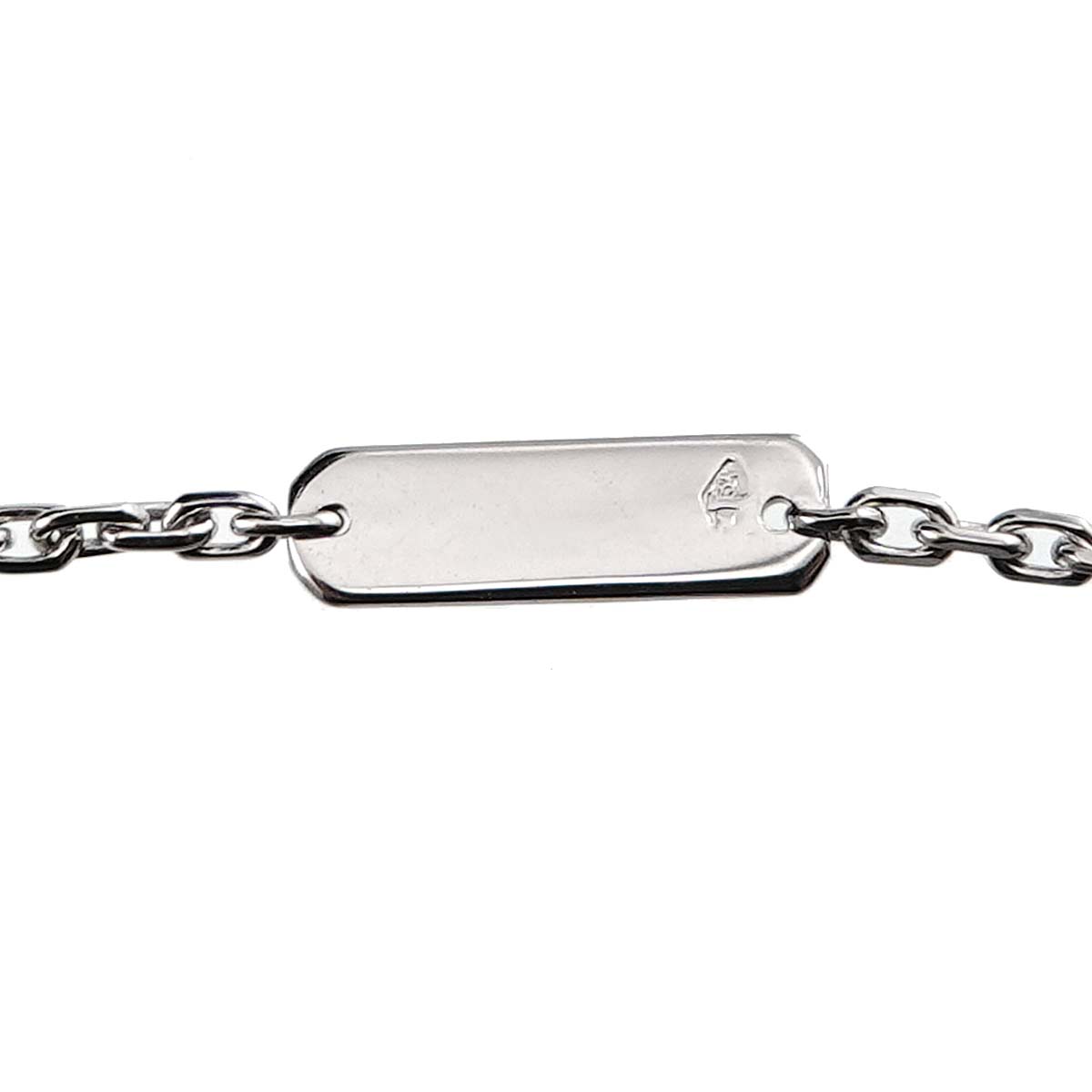 Diamond Necklace Brooch 18K White Gold 750