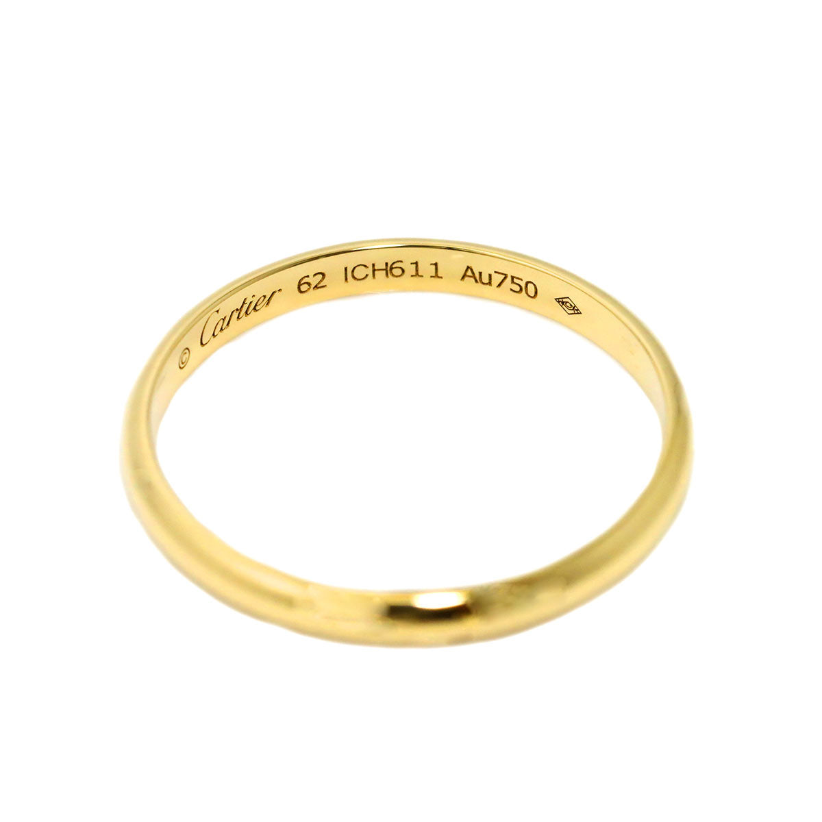1895 Classic Band Ring 18K YG 750 size62 9.5-9.75(US)