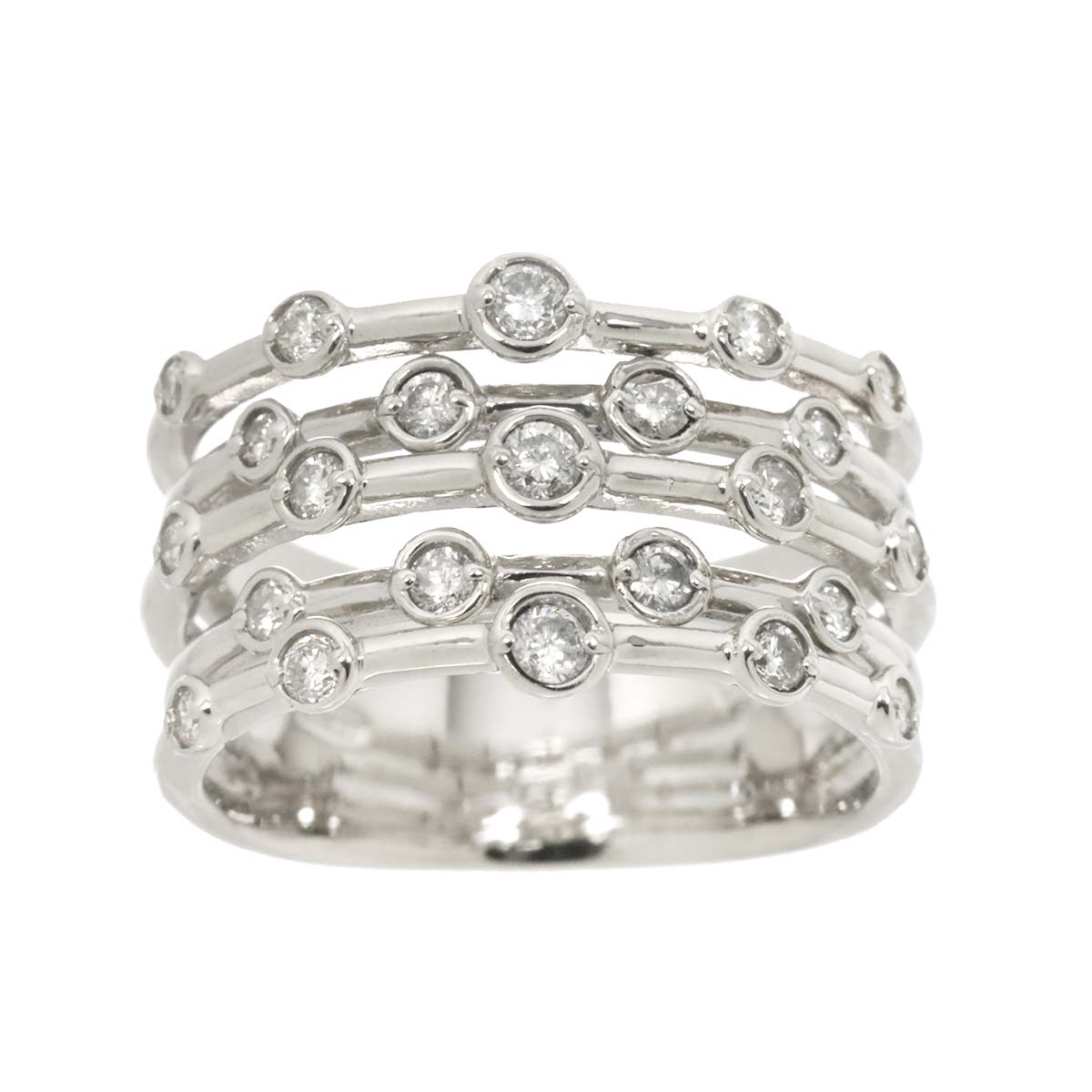 Diamond 0.50ct Ring Pt Platinum size5.5-5.75(US)