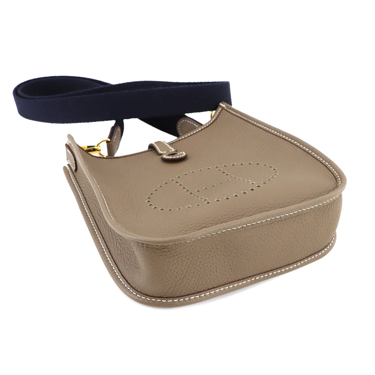 Everlyne Amazon TPM Shoulder Bag Taurillon Clemence Etoupe U 90279982