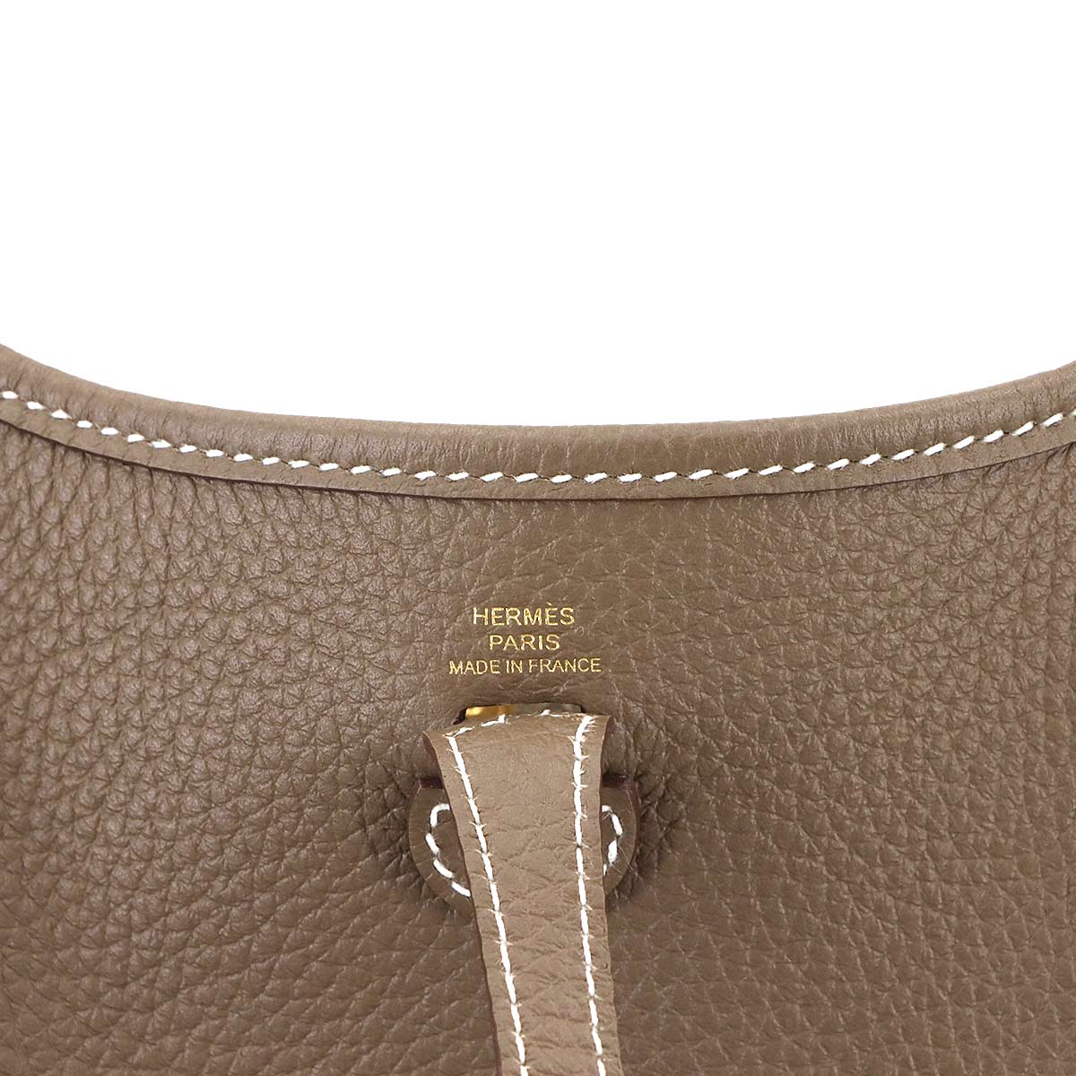 Everlyne Amazon TPM Shoulder Bag Taurillon Clemence Etoupe U 90279982