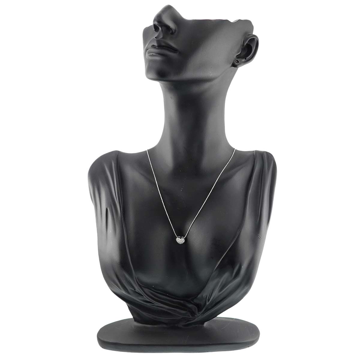 Diamond 0.30ct Necklace 18K WG White Gold 750