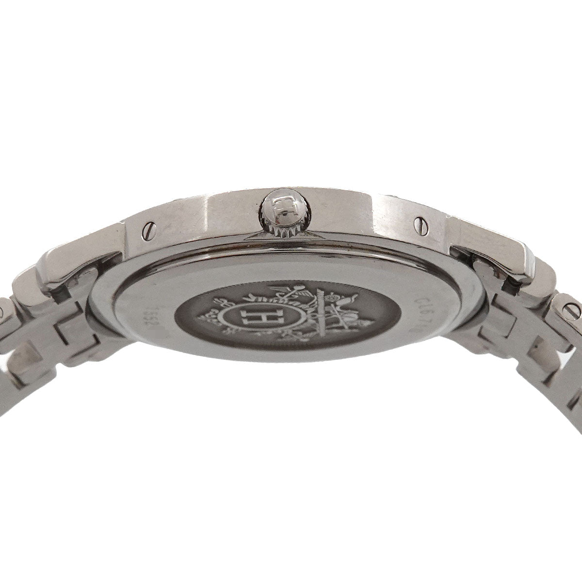 Clipper CL6 710 Quartz White Dial Date Mens Watch