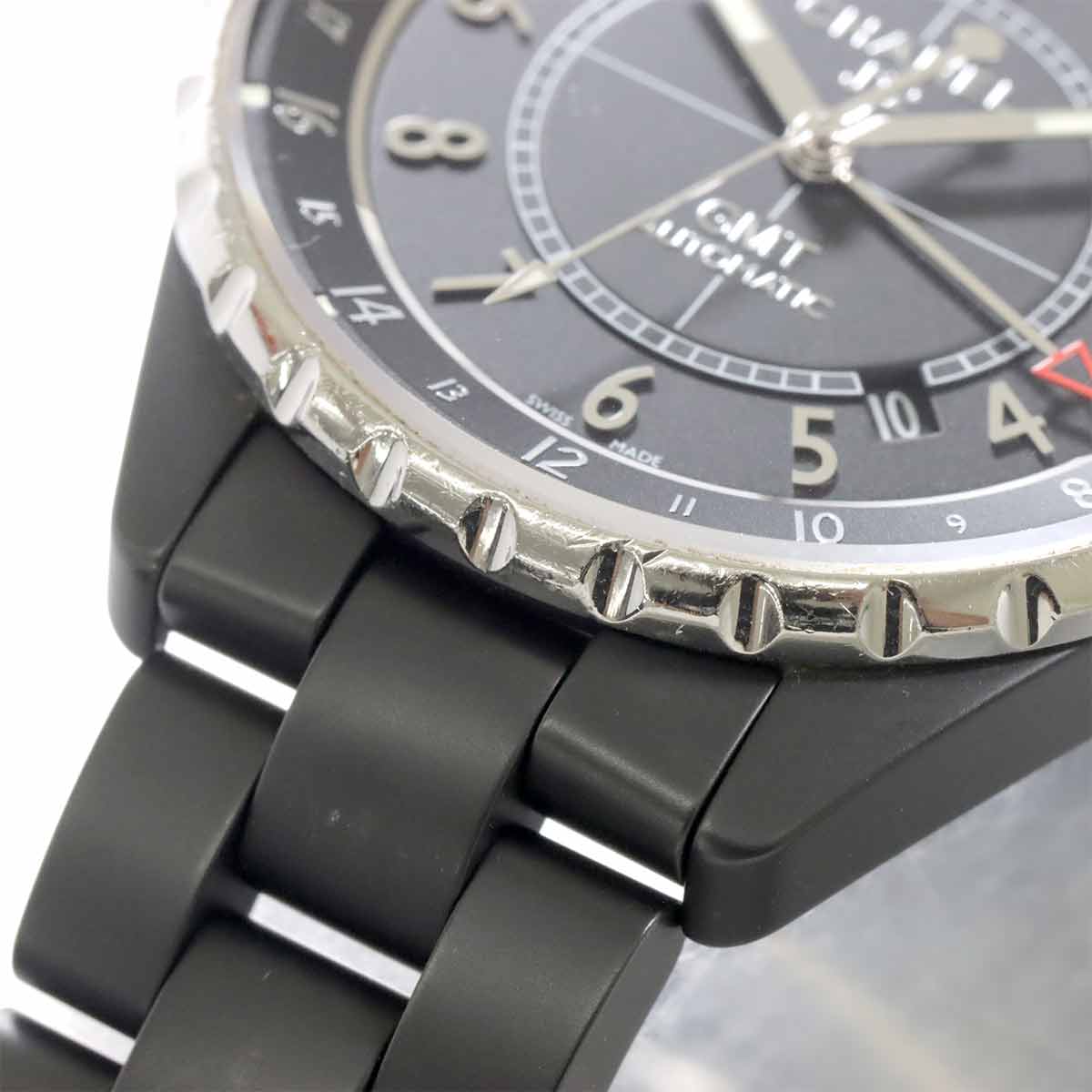J12 GMT 41mm H3101 Mens Watch Date Black Ceramic Automatic