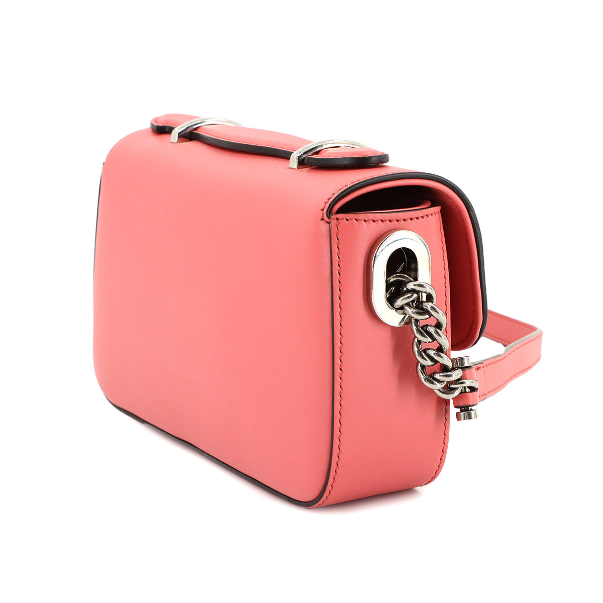 Petite GG Hand Shoulder Bag Leather Pink 739772 Purse