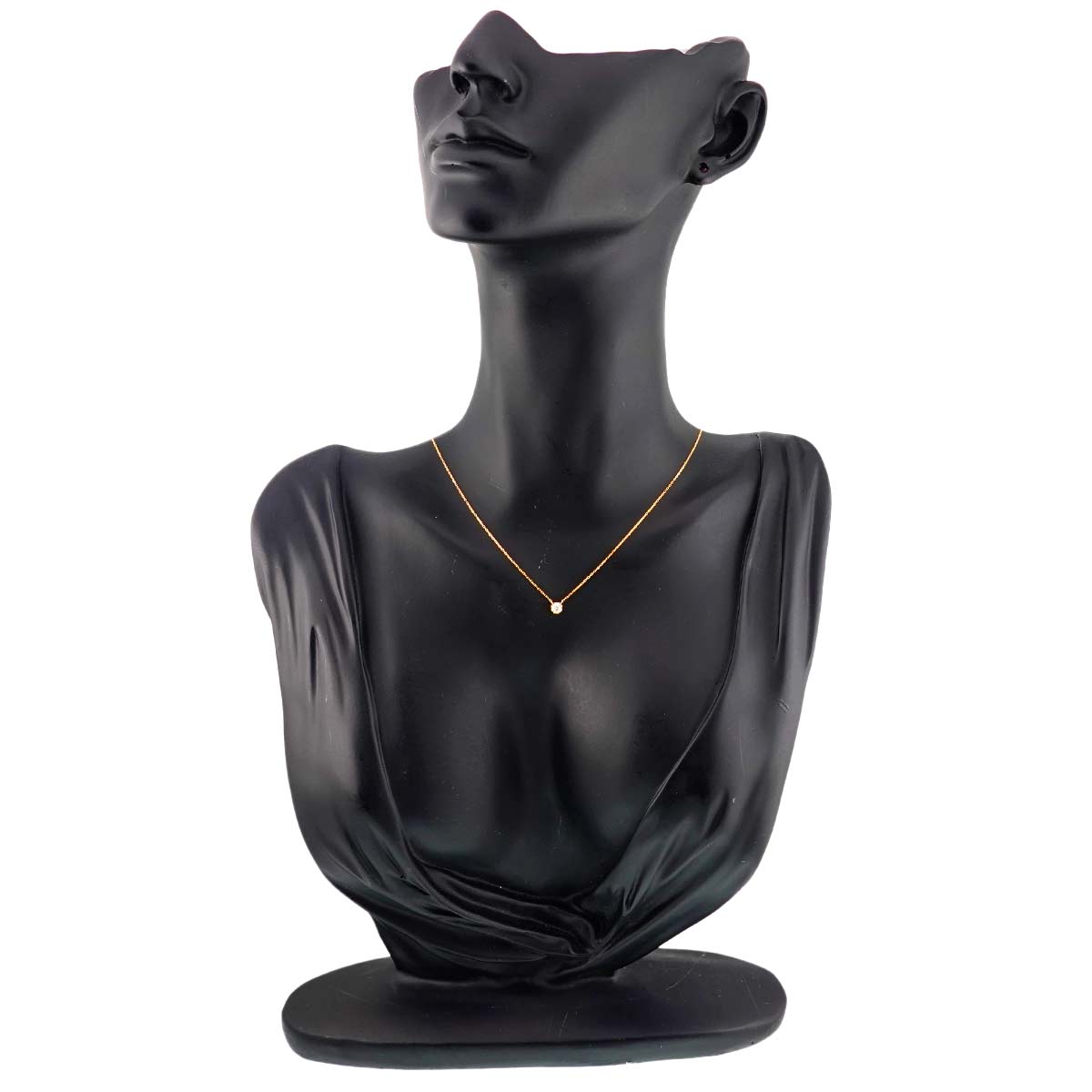 Diamond Necklace 18K Yellow Gold 750