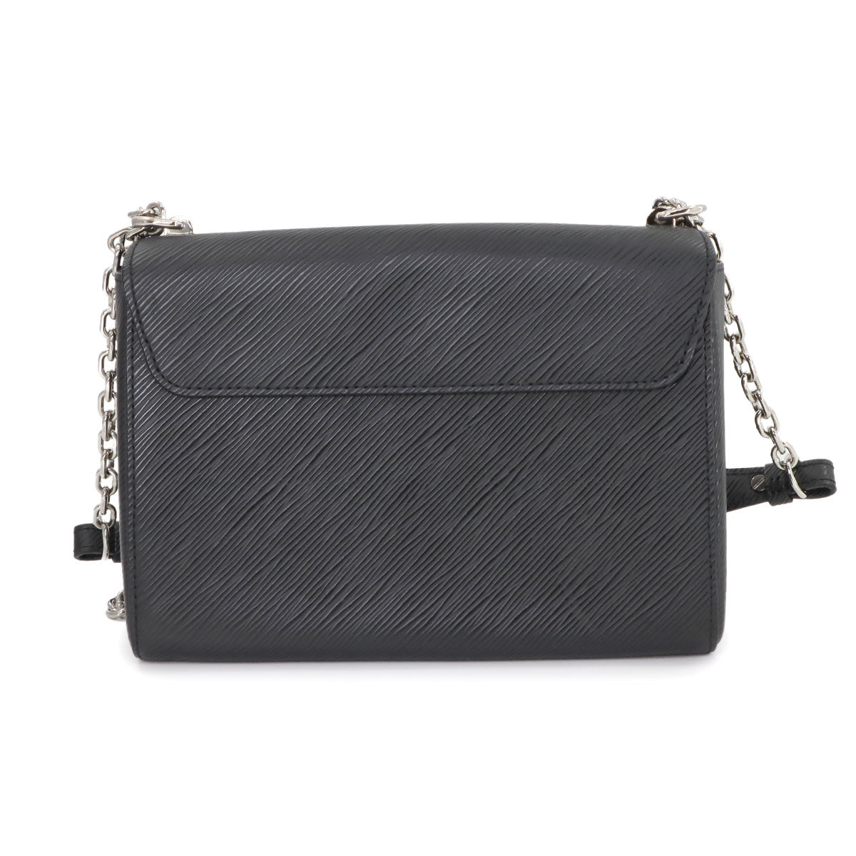 Epi Twist MM Chain Shoulder Bag Leather Noir M50282 Purse 90280537