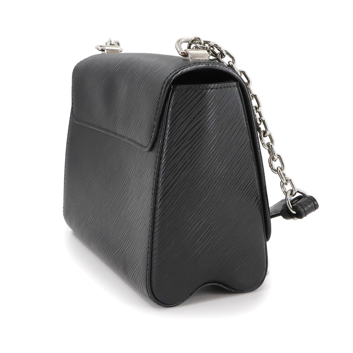 Epi Twist MM Chain Shoulder Bag Leather Noir M50282 Purse 90280537