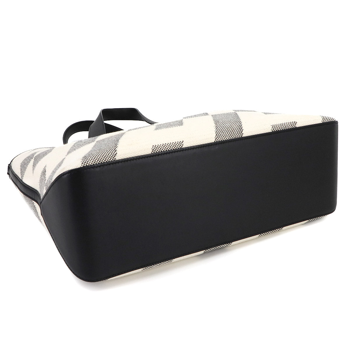 H en Biais 40 GM Tote Bag H Toilecanvas Swift Black Ecru 90280573