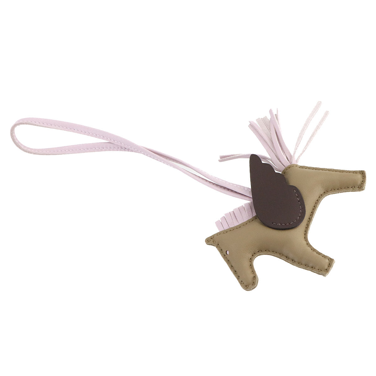 Rodeo Pegasu PM Bag Charm Agneau Milo Swift Beige Marfa