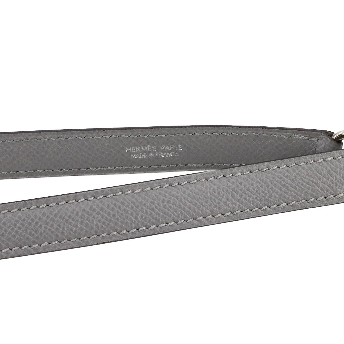 Shoulder Strap Epsom Leather Gris Mouette Accessory