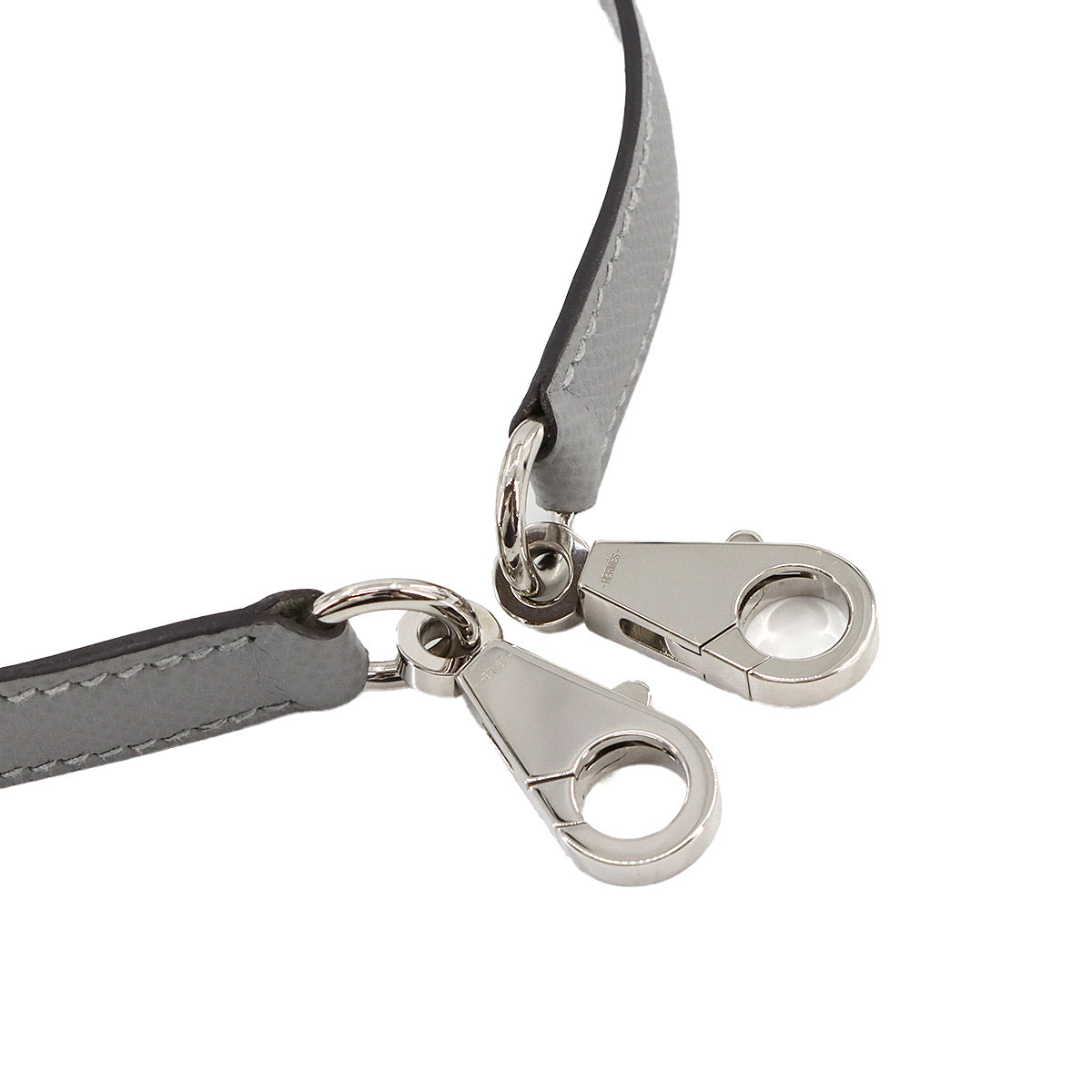 Shoulder Strap Epsom Leather Gris Mouette Accessory