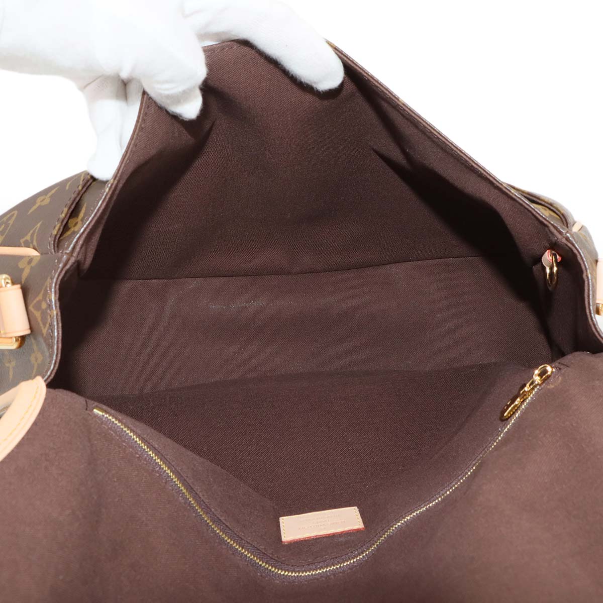 Monogram Menilmontant MM Shoulder Bag Brown M40473 Purse 90280741