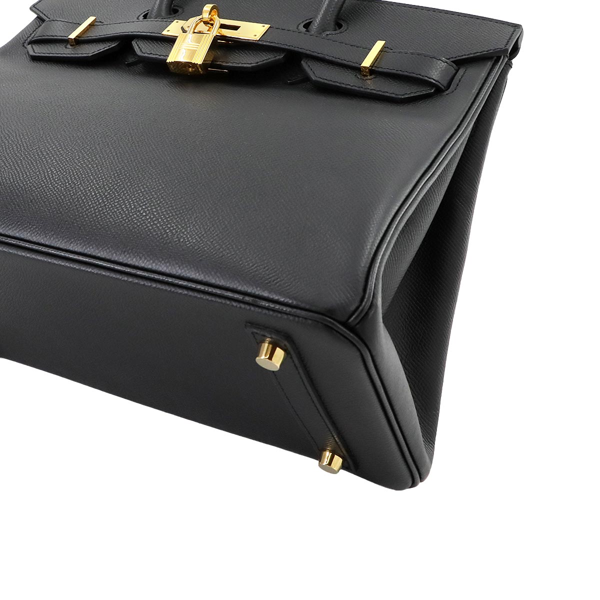 Birkin 30 Hand Bag Epsom Black Purse