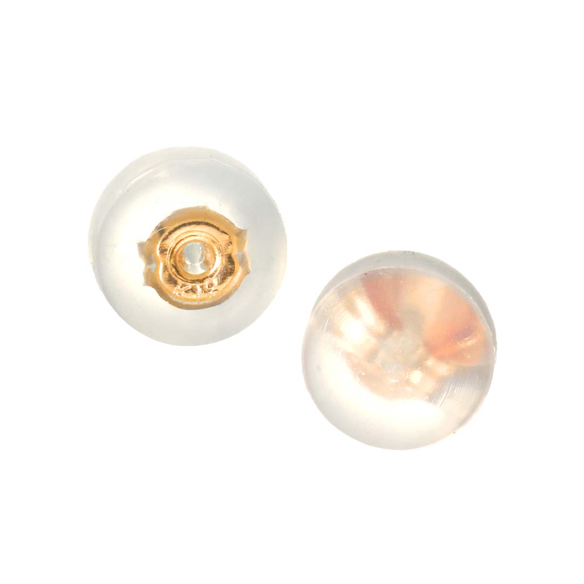 Diamond 0.10ct/0.10ct Earrings Pierced 18K PG Pink Gold 750