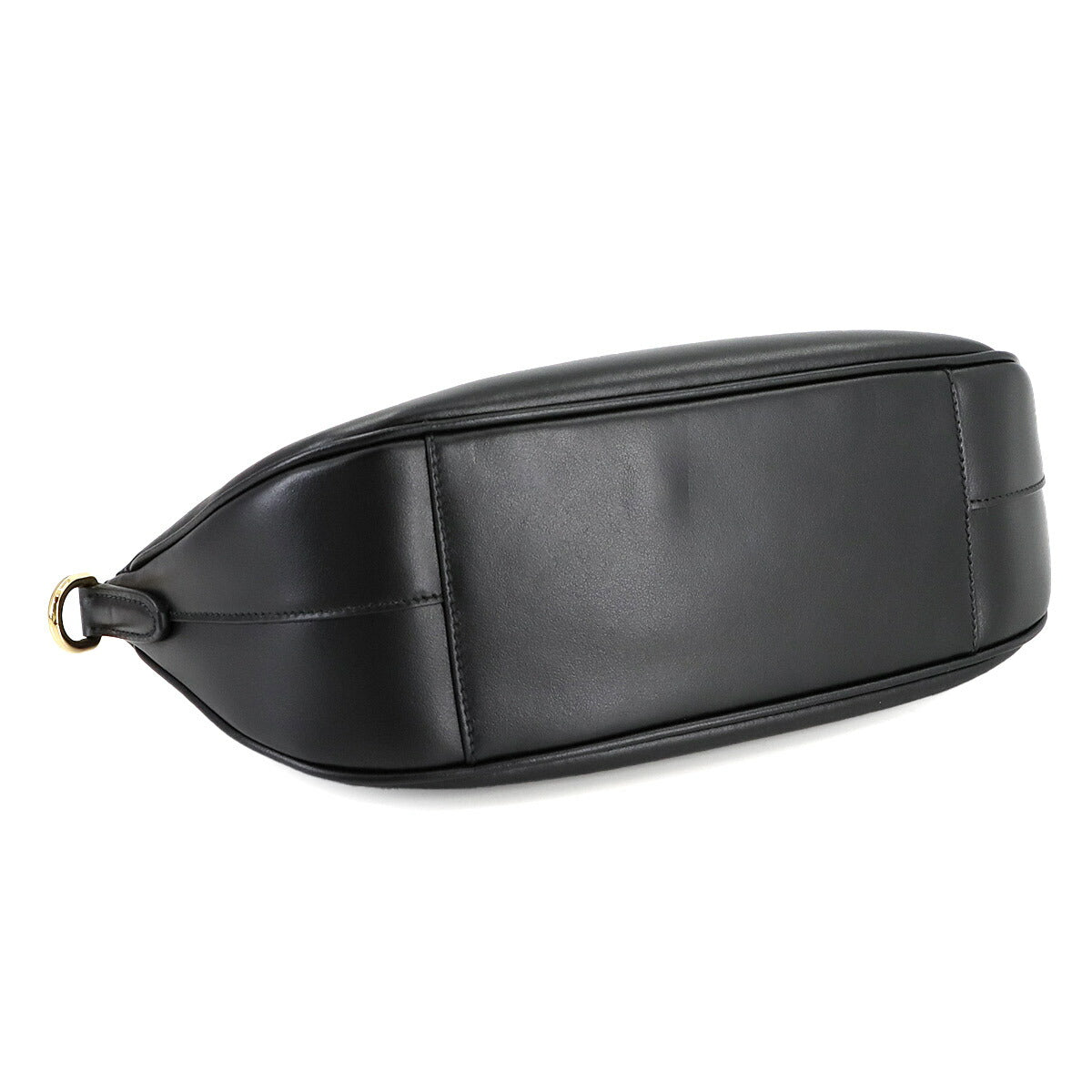 2way Hand Shoulder Bag Leather Nero 1BA427 Black Purse