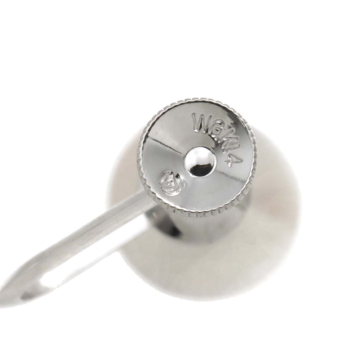 Akoya Pearl 8.3mm Earrings 14K WG White Gold 585