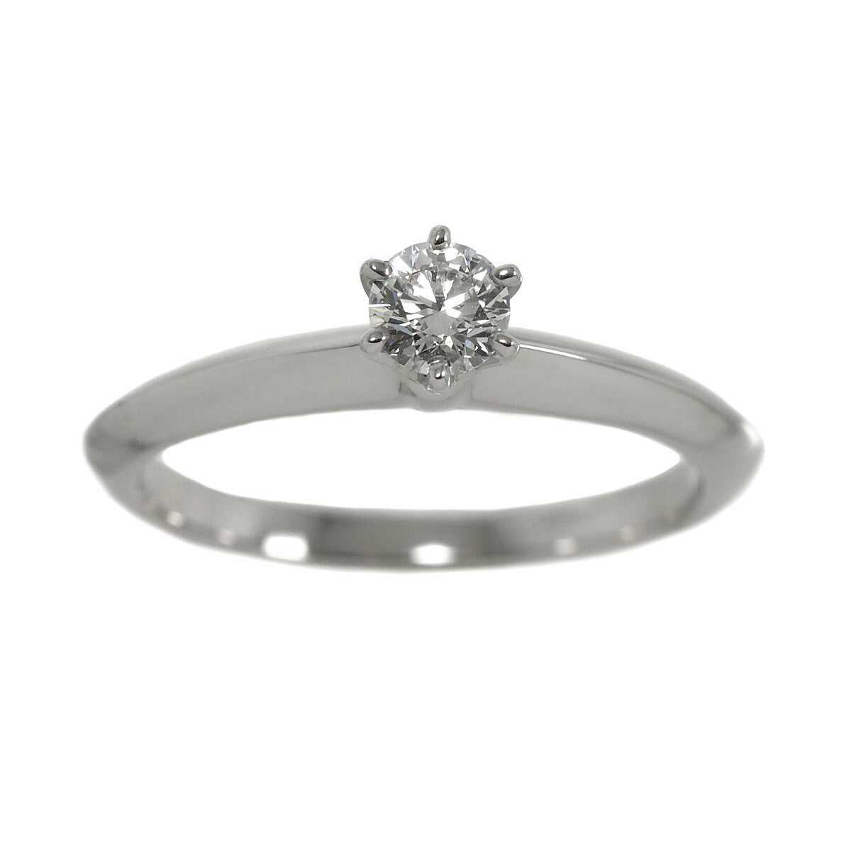 Diamond 0.21ct Ring Pt 4.75-5(US)