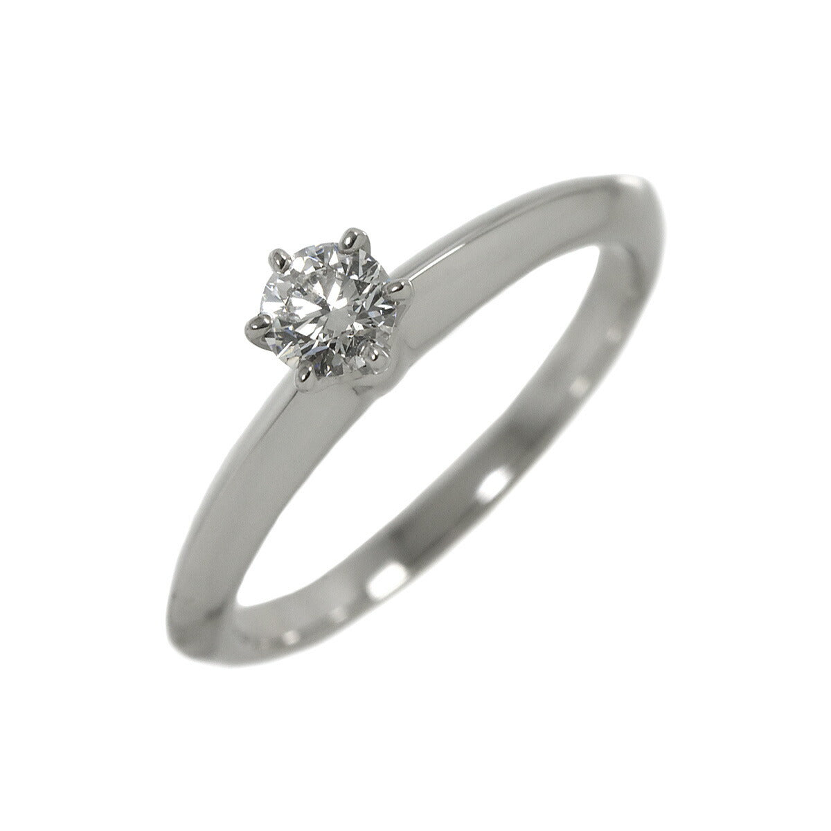 Diamond 0.21ct Ring Pt 4.75-5(US)