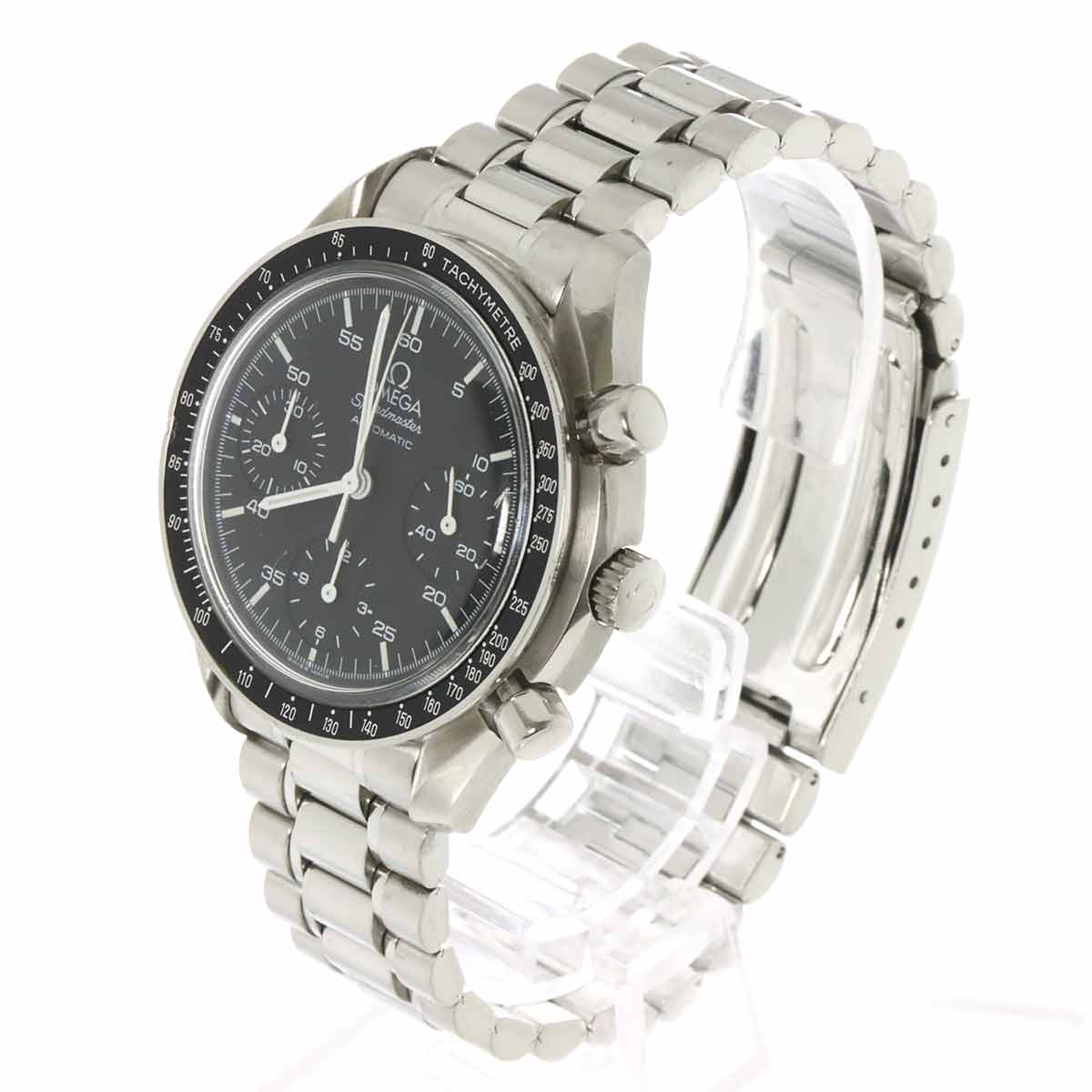 Speedmaster Chronograph 3510 50 Automatic Black Dial Mens Watch