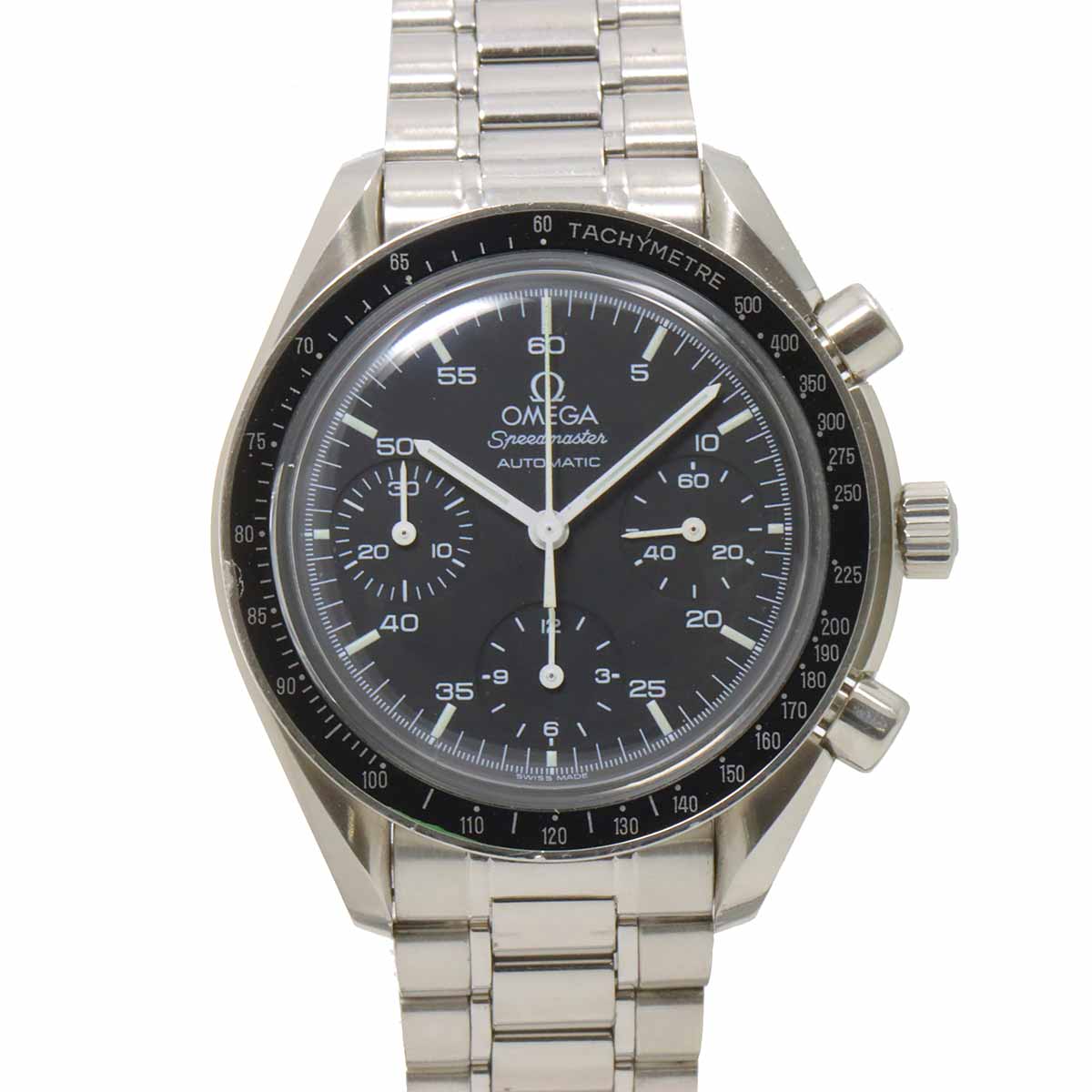 Speedmaster Chronograph 3510 50 Automatic Black Dial Mens Watch