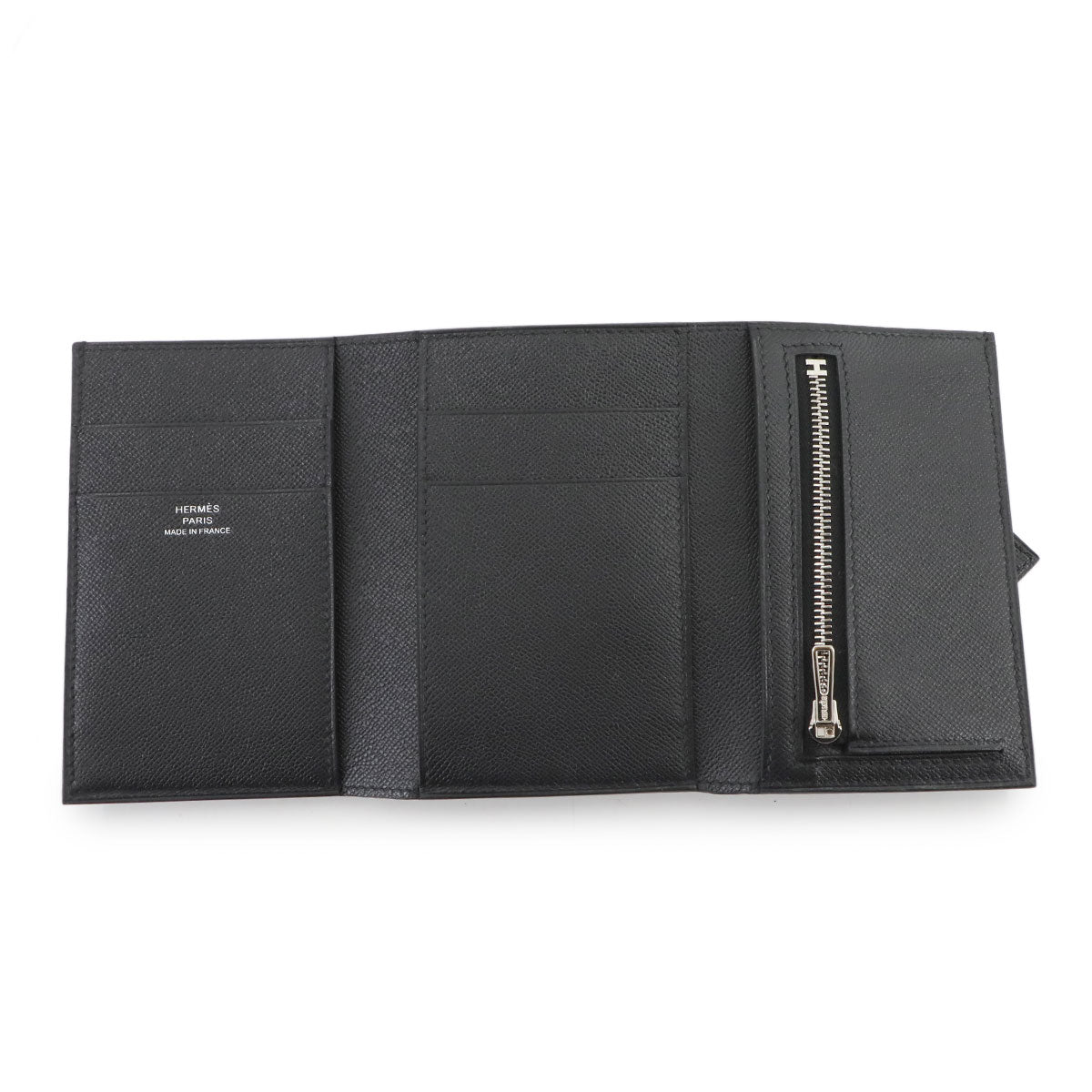 Bearn Combine Monochrome So black Compact Wallet Veau Madame