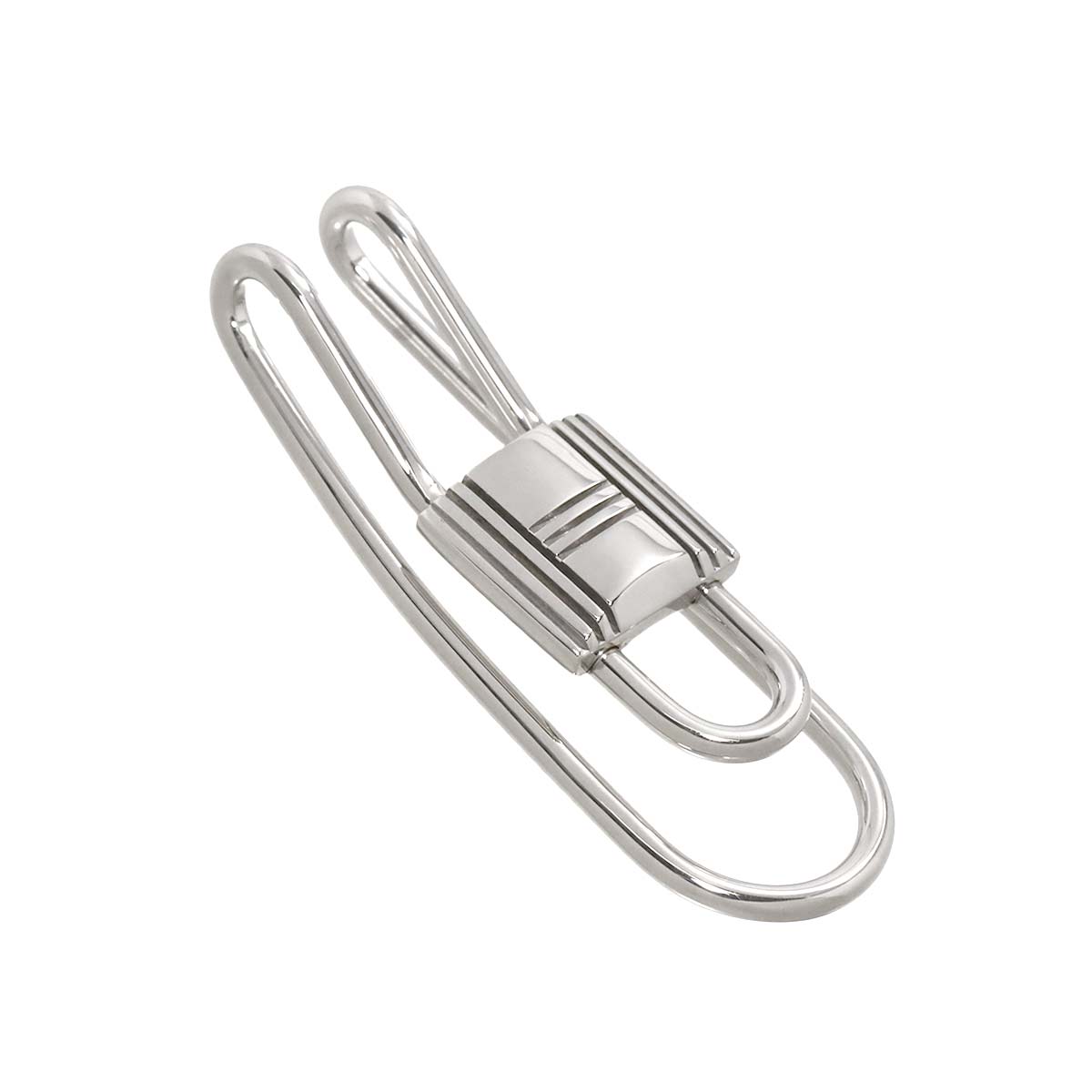 HERMES Cadena motif Money clip SV 925