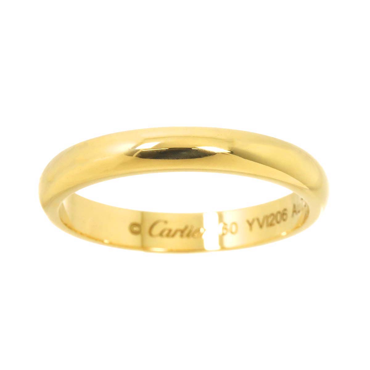 Classic Ring 18K Yellow Gold 750 size60 8.75-9(US)
