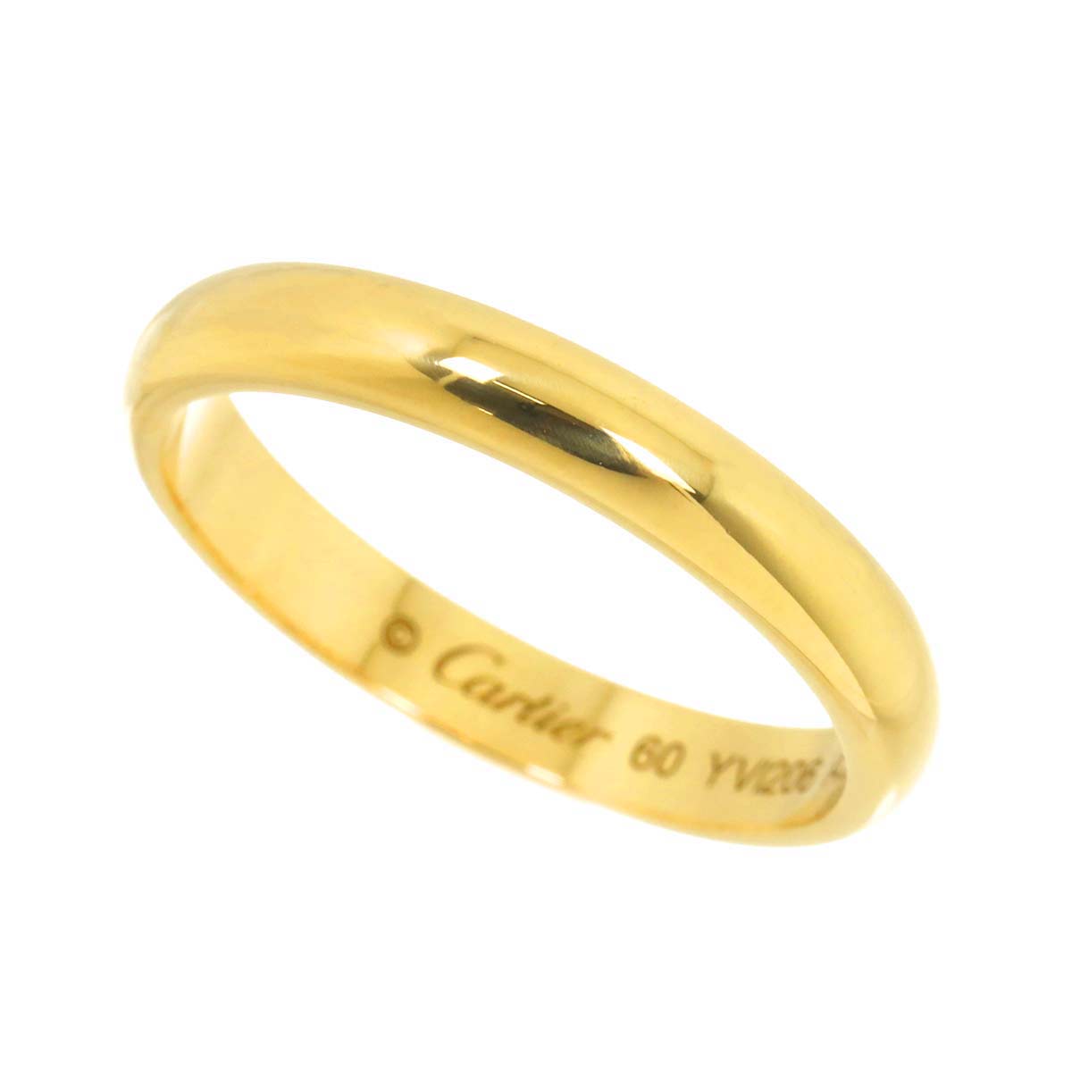 Classic Ring 18K Yellow Gold 750 size60 8.75-9(US)